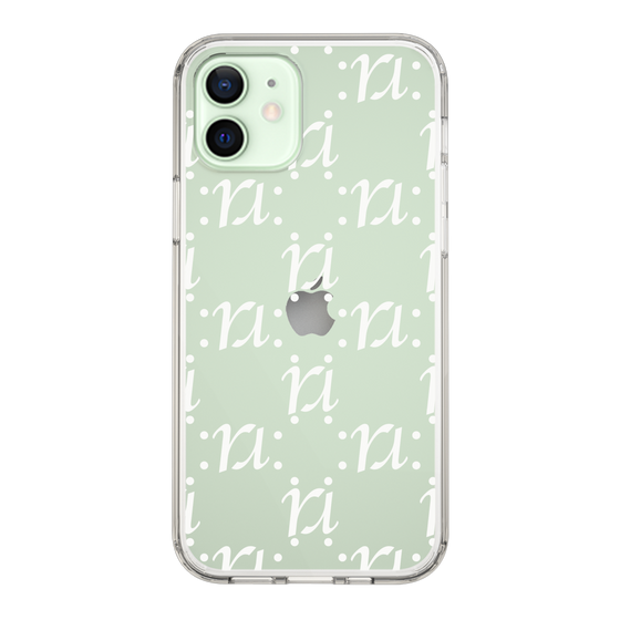 Slim Protection Case［ RESEXXY - Monogram - White ］