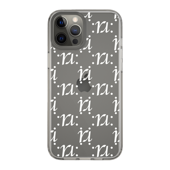Slim Protection Case［ RESEXXY - Monogram - White ］