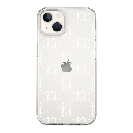 Slim Protection Case［ RESEXXY - Monogram - White ］