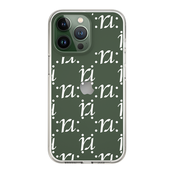 Slim Protection Case［ RESEXXY - Monogram - White ］
