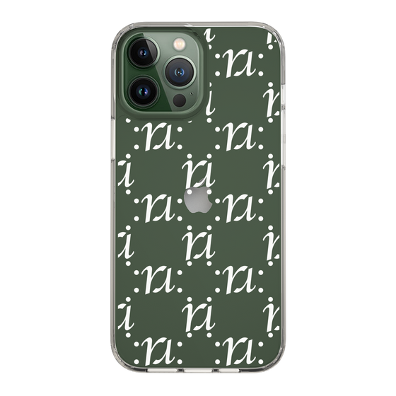 Slim Protection Case［ RESEXXY - Monogram - White ］