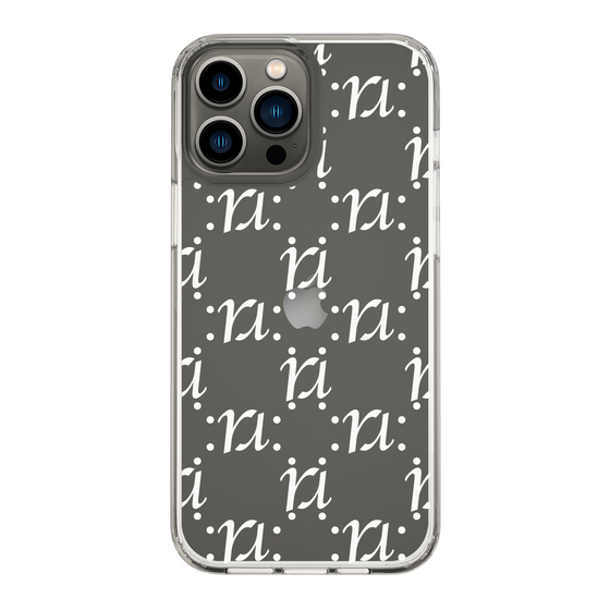 Slim Protection Case［ RESEXXY - Monogram - White ］