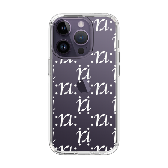 Slim Protection Case［ RESEXXY - Monogram - White ］