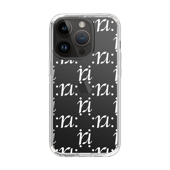 Slim Protection Case［ RESEXXY - Monogram - White ］