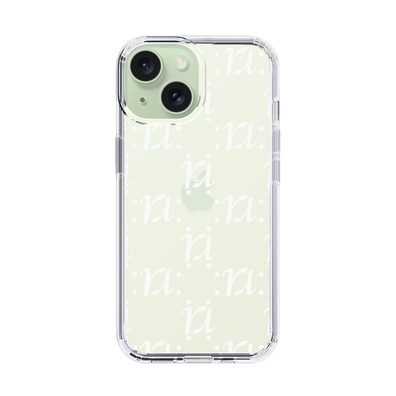 Slim Protection Case［ RESEXXY - Monogram - White ］