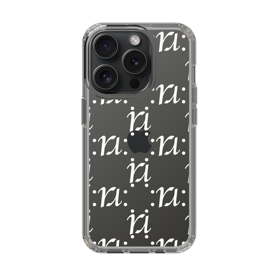 Slim Protection Case［ RESEXXY - Monogram - White ］