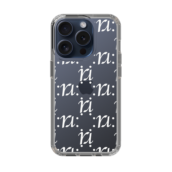 Slim Protection Case［ RESEXXY - Monogram - White ］