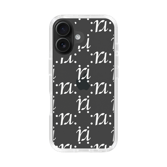 Slim Protection Case［ RESEXXY - Monogram - White ］