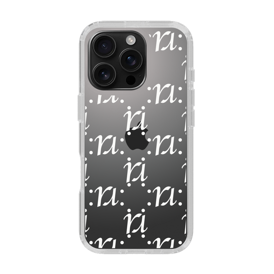 Slim Protection Case［ RESEXXY - Monogram - White ］