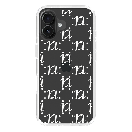Slim Protection Case［ RESEXXY - Monogram - White ］