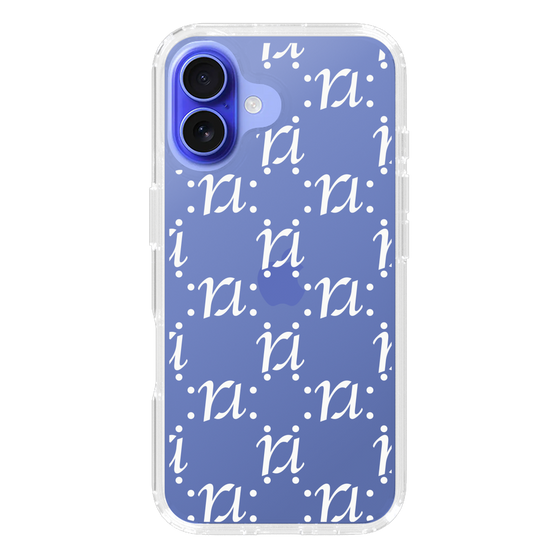 Slim Protection Case［ RESEXXY - Monogram - White ］