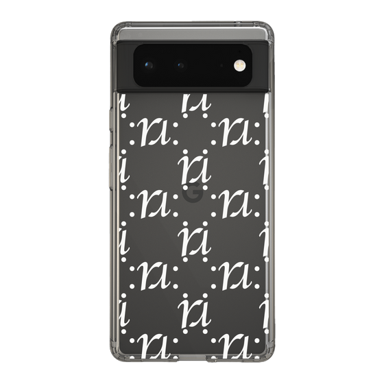 Slim Protection Case［ RESEXXY - Monogram - White ］