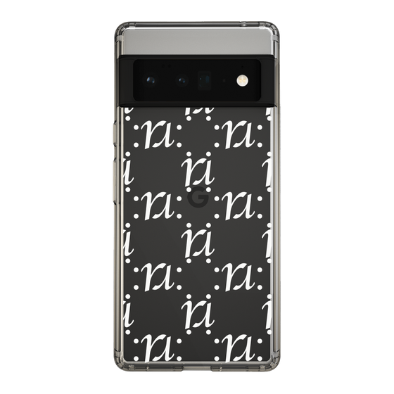 Slim Protection Case［ RESEXXY - Monogram - White ］
