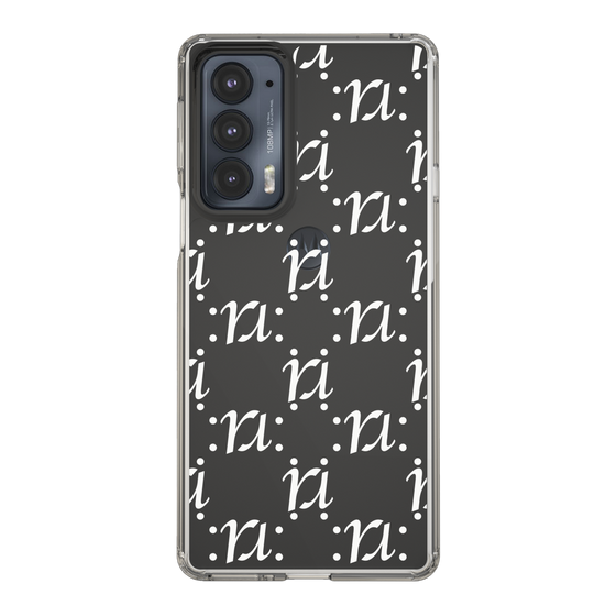 Slim Protection Case［ RESEXXY - Monogram - White ］