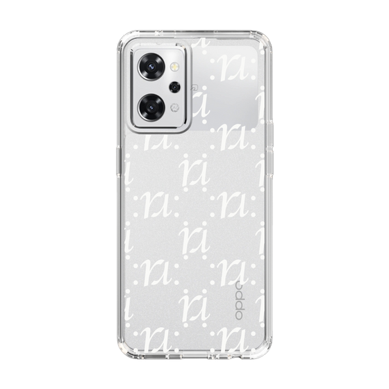 Slim Protection Case［ RESEXXY - Monogram - White ］