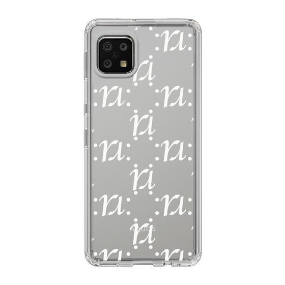 Slim Protection Case［ RESEXXY - Monogram - White ］