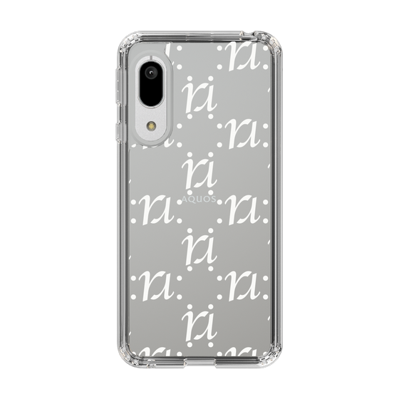 Slim Protection Case［ RESEXXY - Monogram - White ］