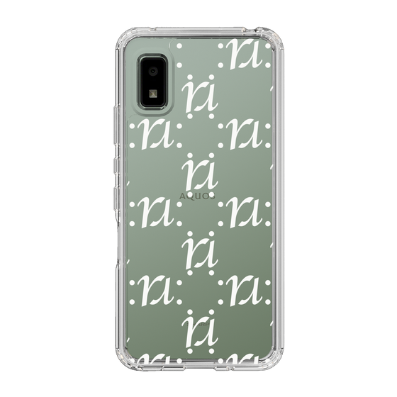 Slim Protection Case［ RESEXXY - Monogram - White ］