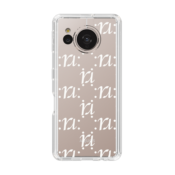 Slim Protection Case［ RESEXXY - Monogram - White ］