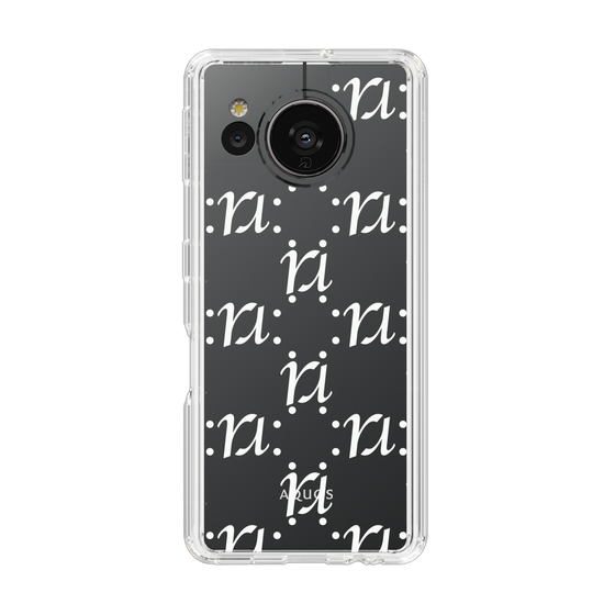 Slim Protection Case［ RESEXXY - Monogram - White ］