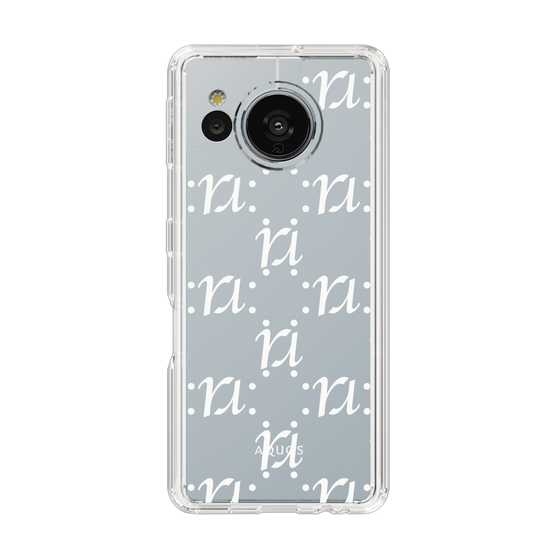 Slim Protection Case［ RESEXXY - Monogram - White ］