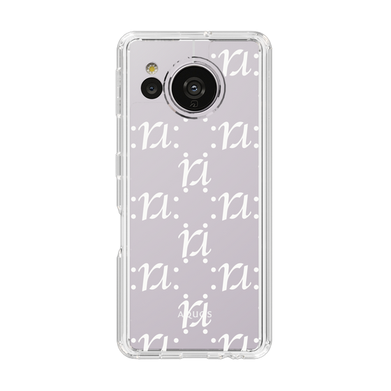 Slim Protection Case［ RESEXXY - Monogram - White ］