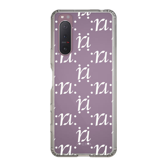 Slim Protection Case［ RESEXXY - Monogram - White ］