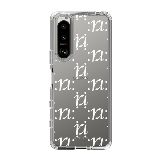 Slim Protection Case［ RESEXXY - Monogram - White ］