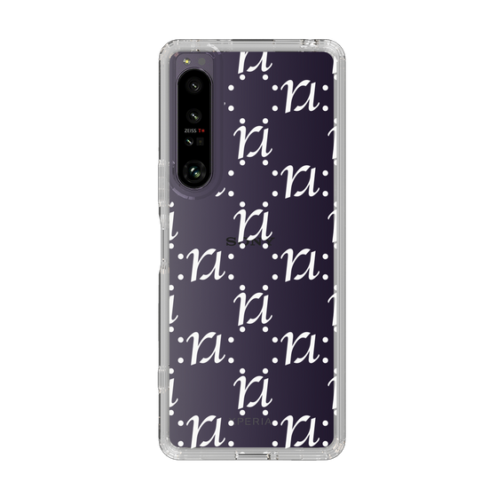 Slim Protection Case［ RESEXXY - Monogram - White ］