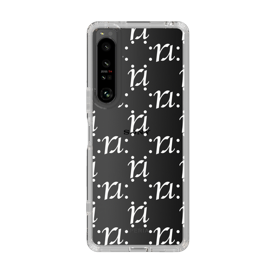 Slim Protection Case［ RESEXXY - Monogram - White ］