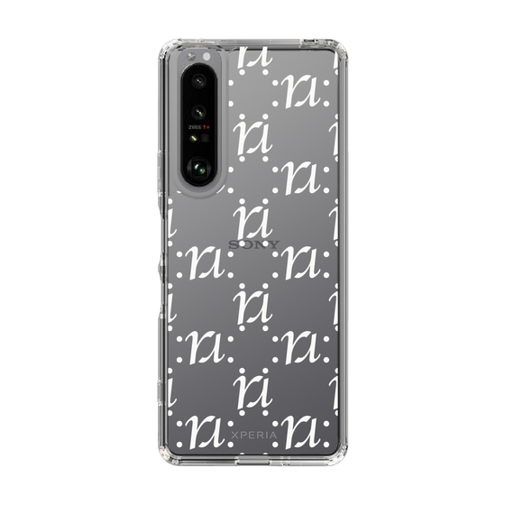 Slim Protection Case［ RESEXXY - Monogram - White ］