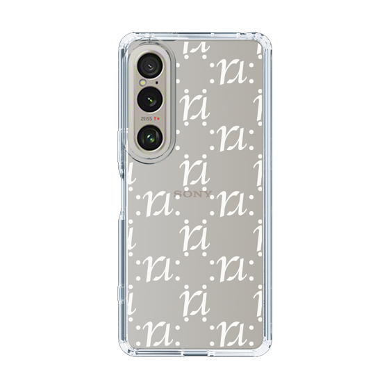 Slim Protection Case［ RESEXXY - Monogram - White ］
