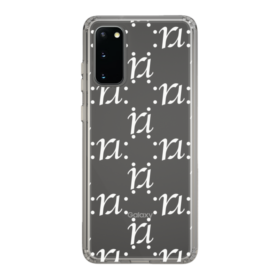 Slim Protection Case［ RESEXXY - Monogram - White ］
