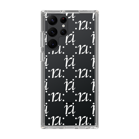 Slim Protection Case［ RESEXXY - Monogram - White ］