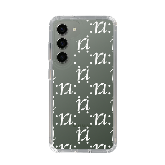 Slim Protection Case［ RESEXXY - Monogram - White ］