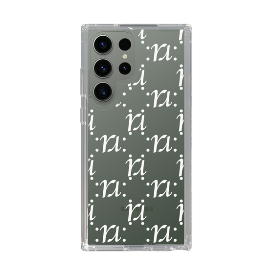 Slim Protection Case［ RESEXXY - Monogram - White ］