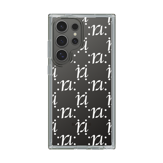 Slim Protection Case［ RESEXXY - Monogram - White ］