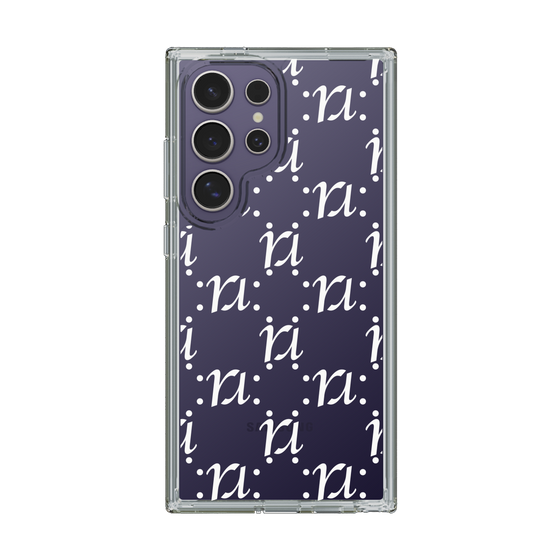 Slim Protection Case［ RESEXXY - Monogram - White ］