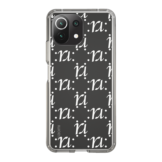 Slim Protection Case［ RESEXXY - Monogram - White ］
