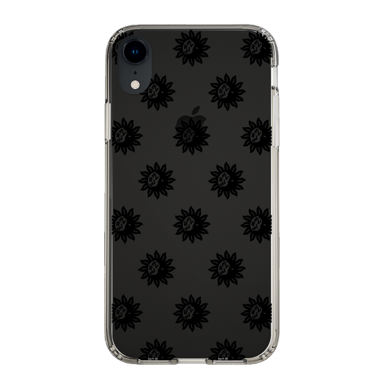 Slim Protection Case［ EVRIS - Sunny Motif - Black ］