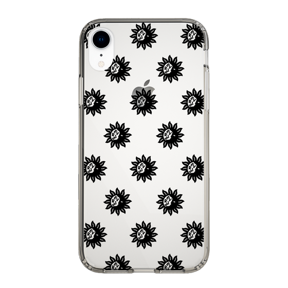 Slim Protection Case［ EVRIS - Sunny Motif - Black ］