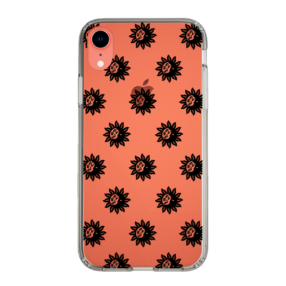 Slim Protection Case［ EVRIS - Sunny Motif - Black ］