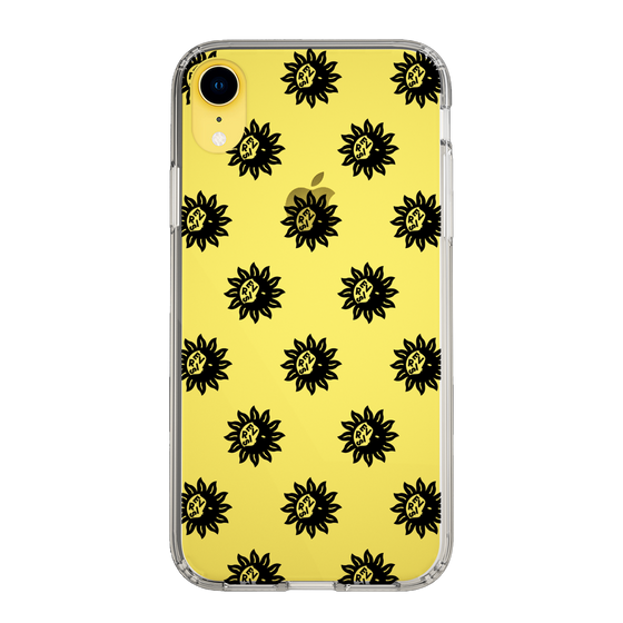Slim Protection Case［ EVRIS - Sunny Motif - Black ］
