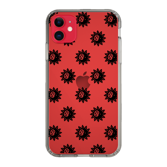Slim Protection Case［ EVRIS - Sunny Motif - Black ］