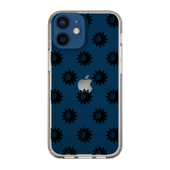 Slim Protection Case［ EVRIS - Sunny Motif - Black ］