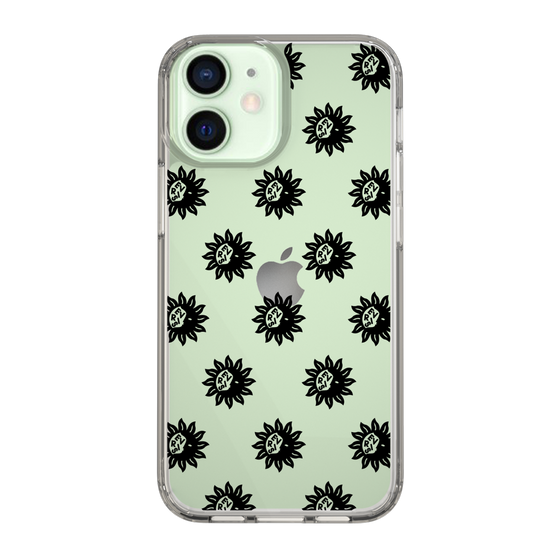 Slim Protection Case［ EVRIS - Sunny Motif - Black ］