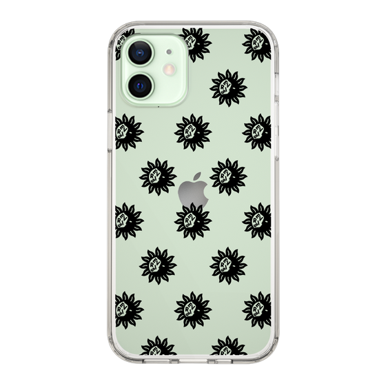 Slim Protection Case［ EVRIS - Sunny Motif - Black ］