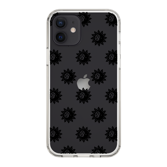 Slim Protection Case［ EVRIS - Sunny Motif - Black ］