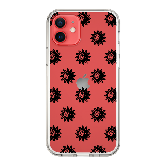 Slim Protection Case［ EVRIS - Sunny Motif - Black ］