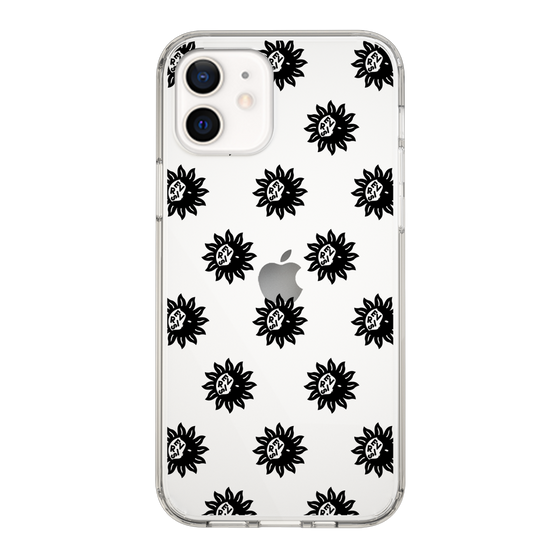 Slim Protection Case［ EVRIS - Sunny Motif - Black ］